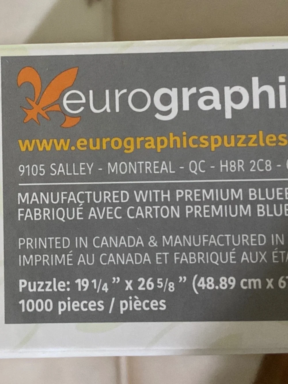 Easter Garden 1000 Piece Puzzle by Eurographics – Spring Bunny & Eggs Scene - Picture 2 of 9